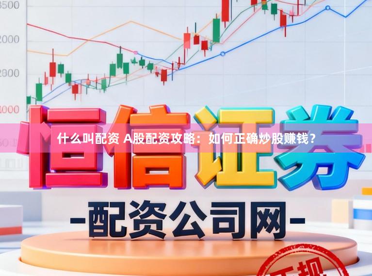什么叫配资 A股配资攻略：如何正确炒股赚钱？