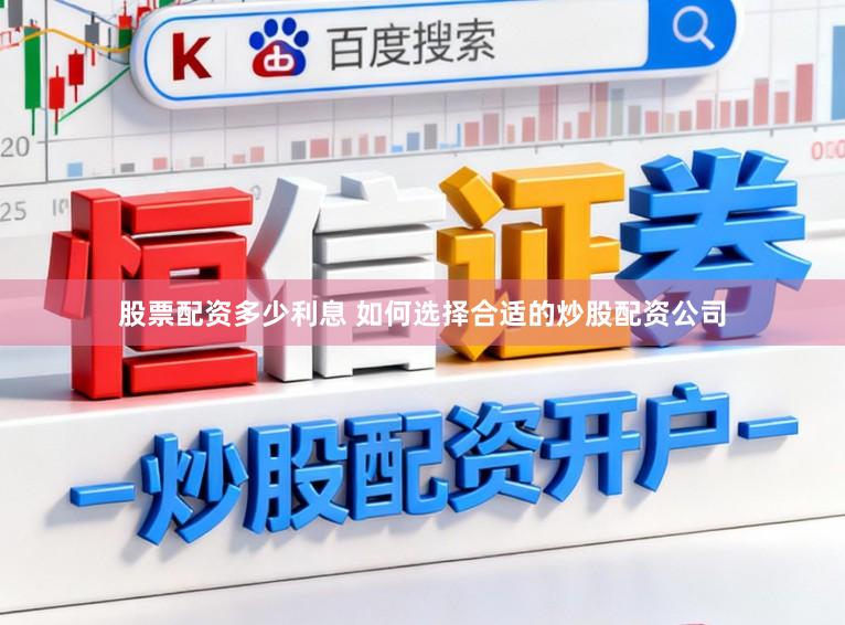 股票配资多少利息 如何选择合适的炒股配资公司