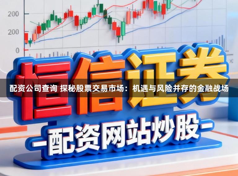 配资公司查询 探秘股票交易市场：机遇与风险并存的金融战场