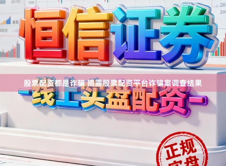 股票配资都是诈骗 揭露股票配资平台诈骗案调查结果